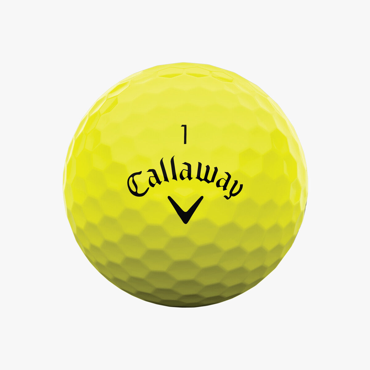 Callaway Warbird Distance+ Golfbälle gelb – 12er Pack Golfbälle Callaway