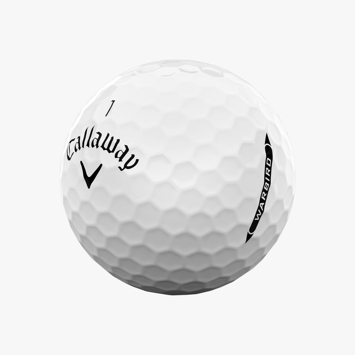 Callaway Warbird Distance+ Golfbälle weiß – 12er Pack Golfbälle Callaway