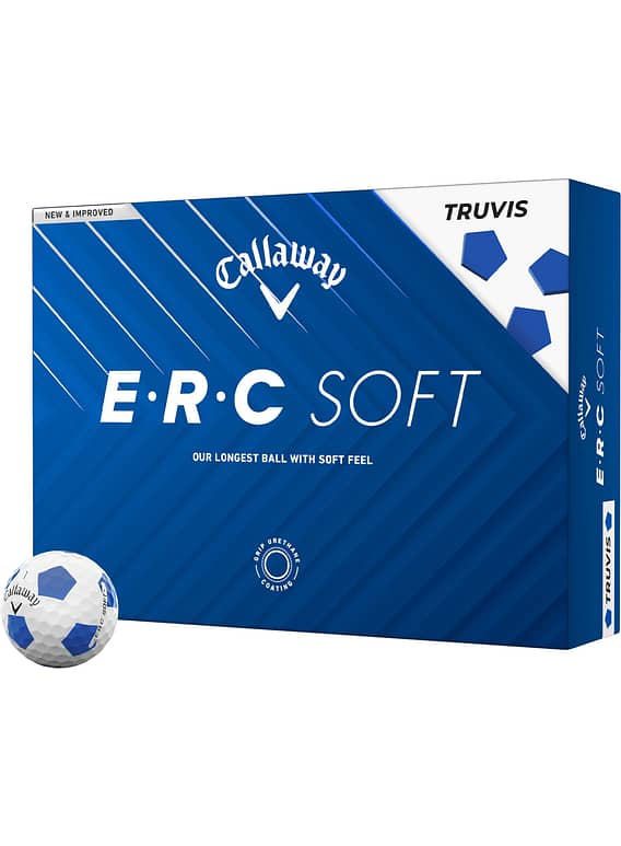 Callaway ERC Soft Truvis Golfbälle - blau - 12er Pack Golfbälle Callaway