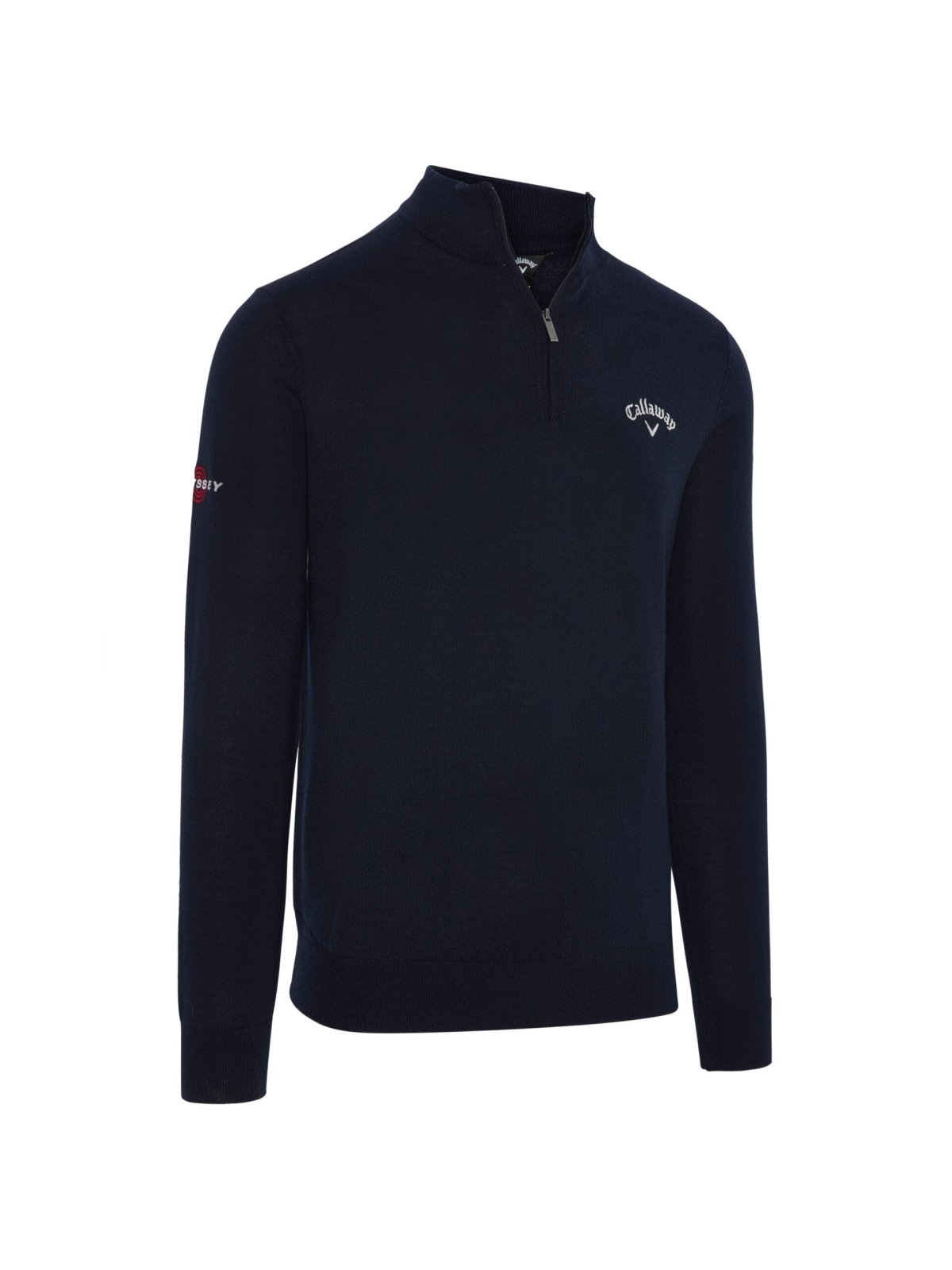 Pull de golf Callaway en mérinos mélangé