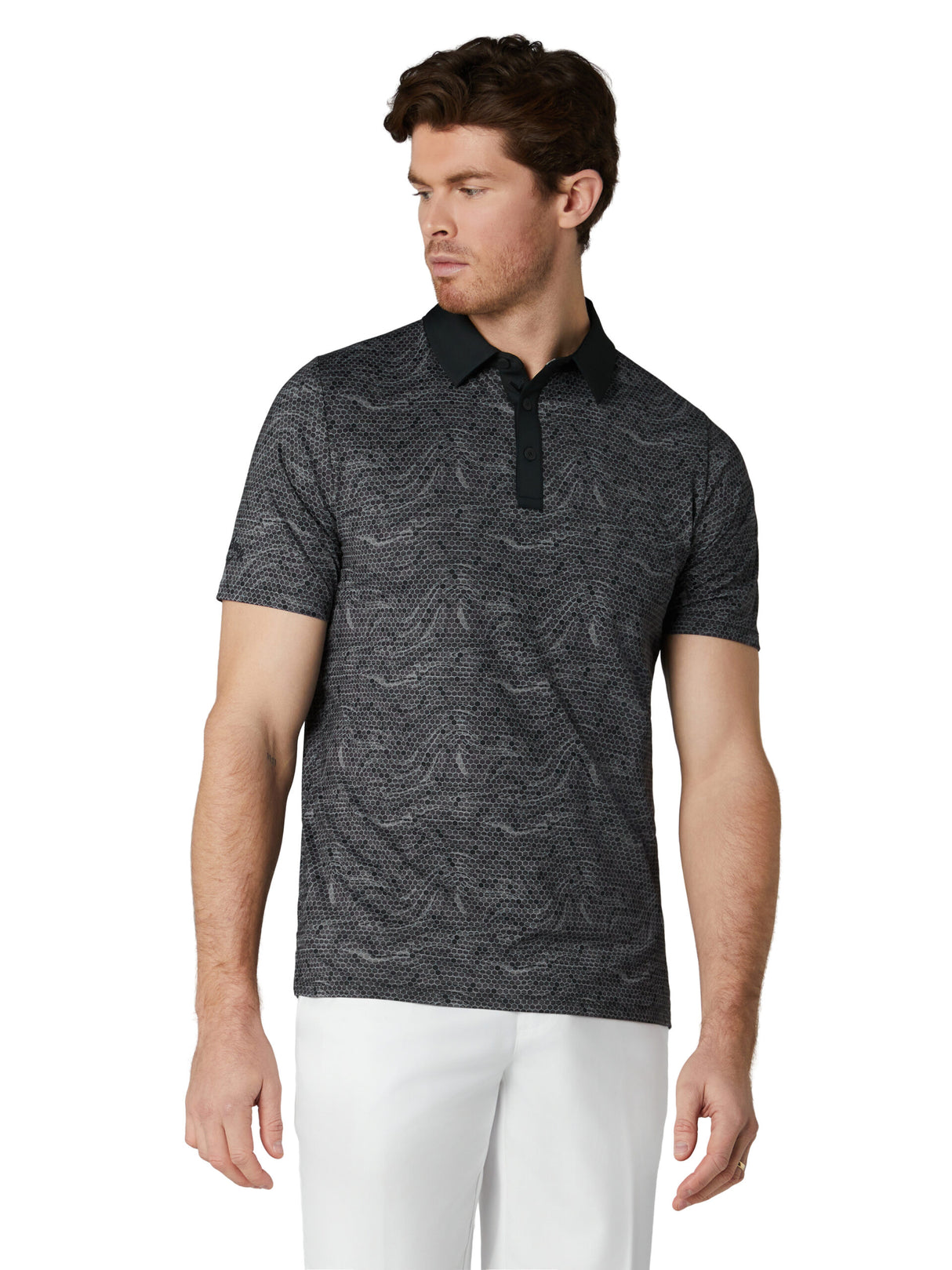 Callaway Herren Print Poloshirt
