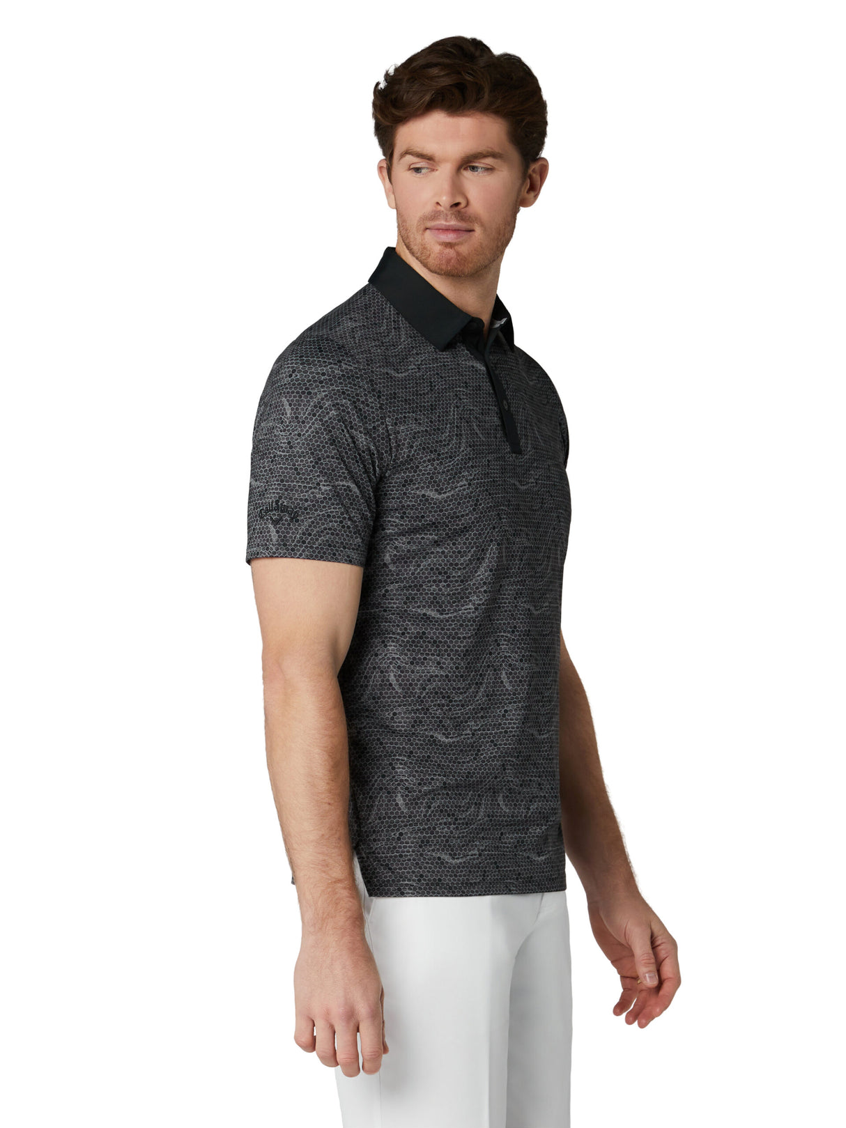 Callaway Herren Print Poloshirt