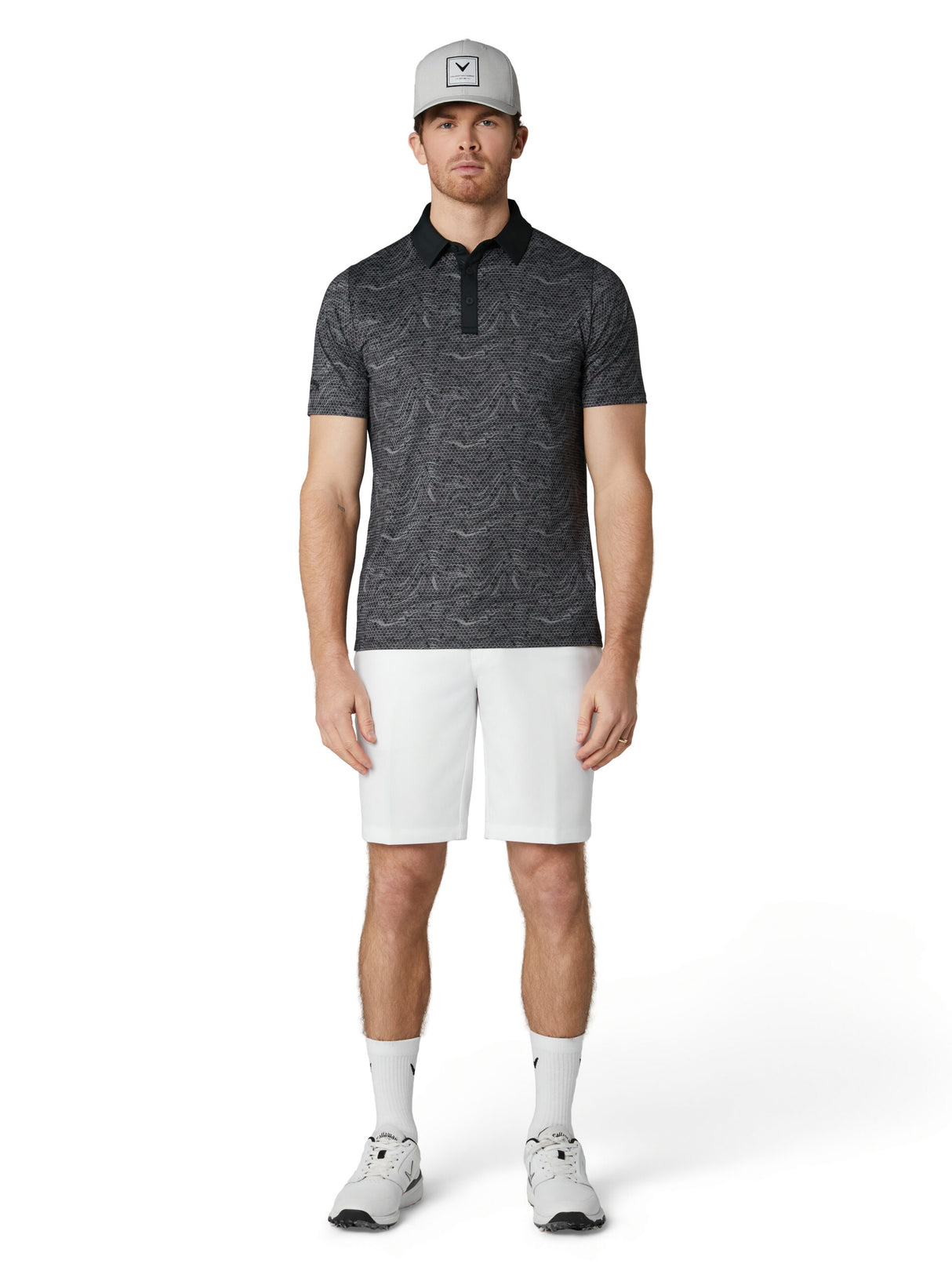 Callaway Herren Print Poloshirt