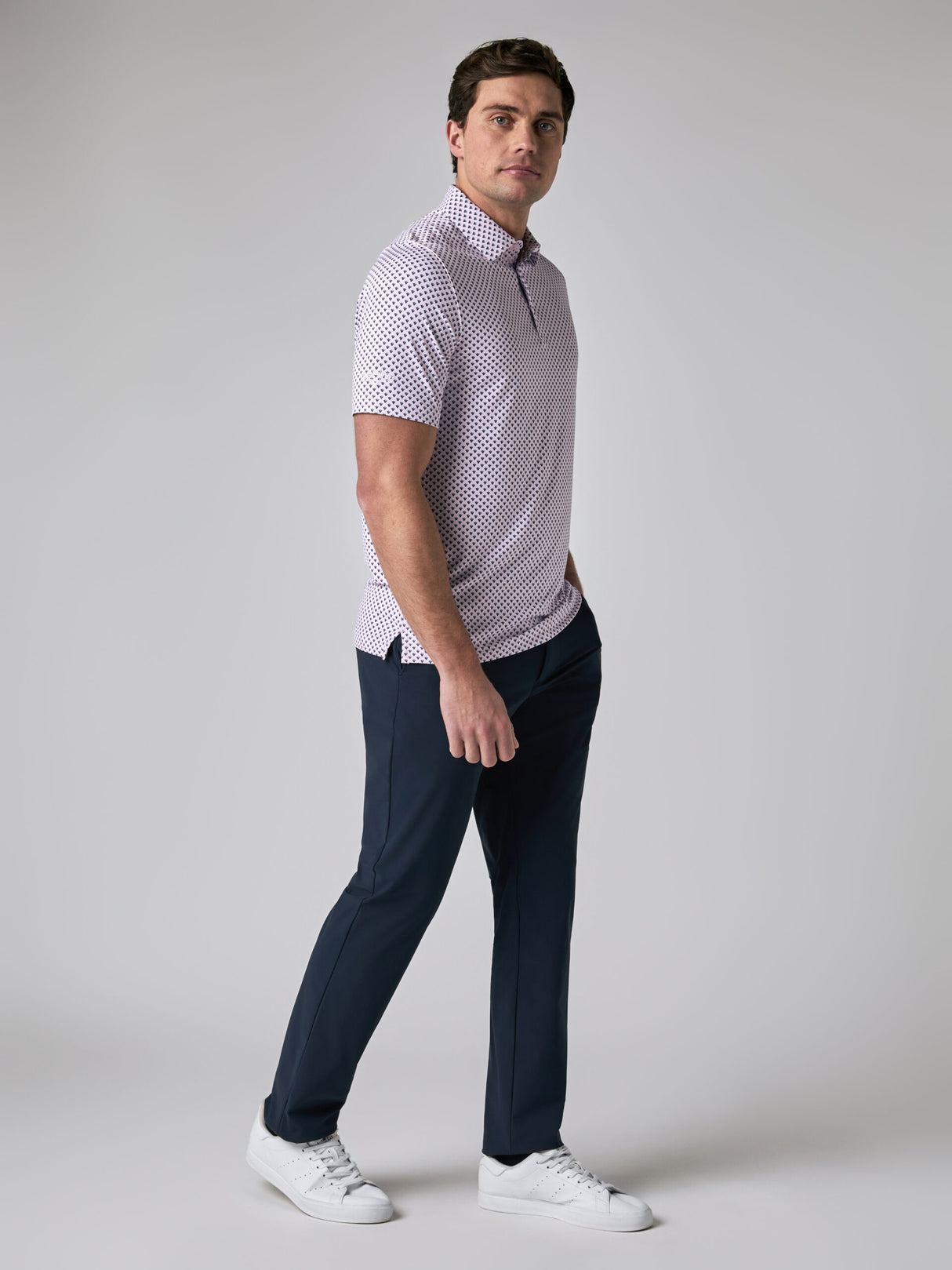 Polo de golf imprimé Callaway pour homme