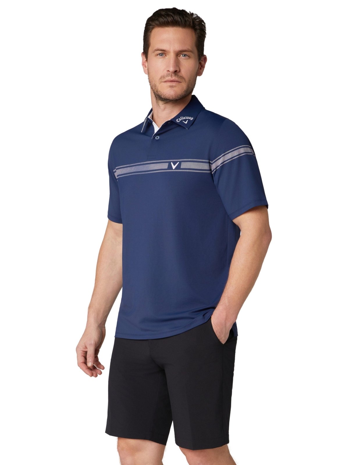 Callaway Herren Odyssey Block Golf-Polo