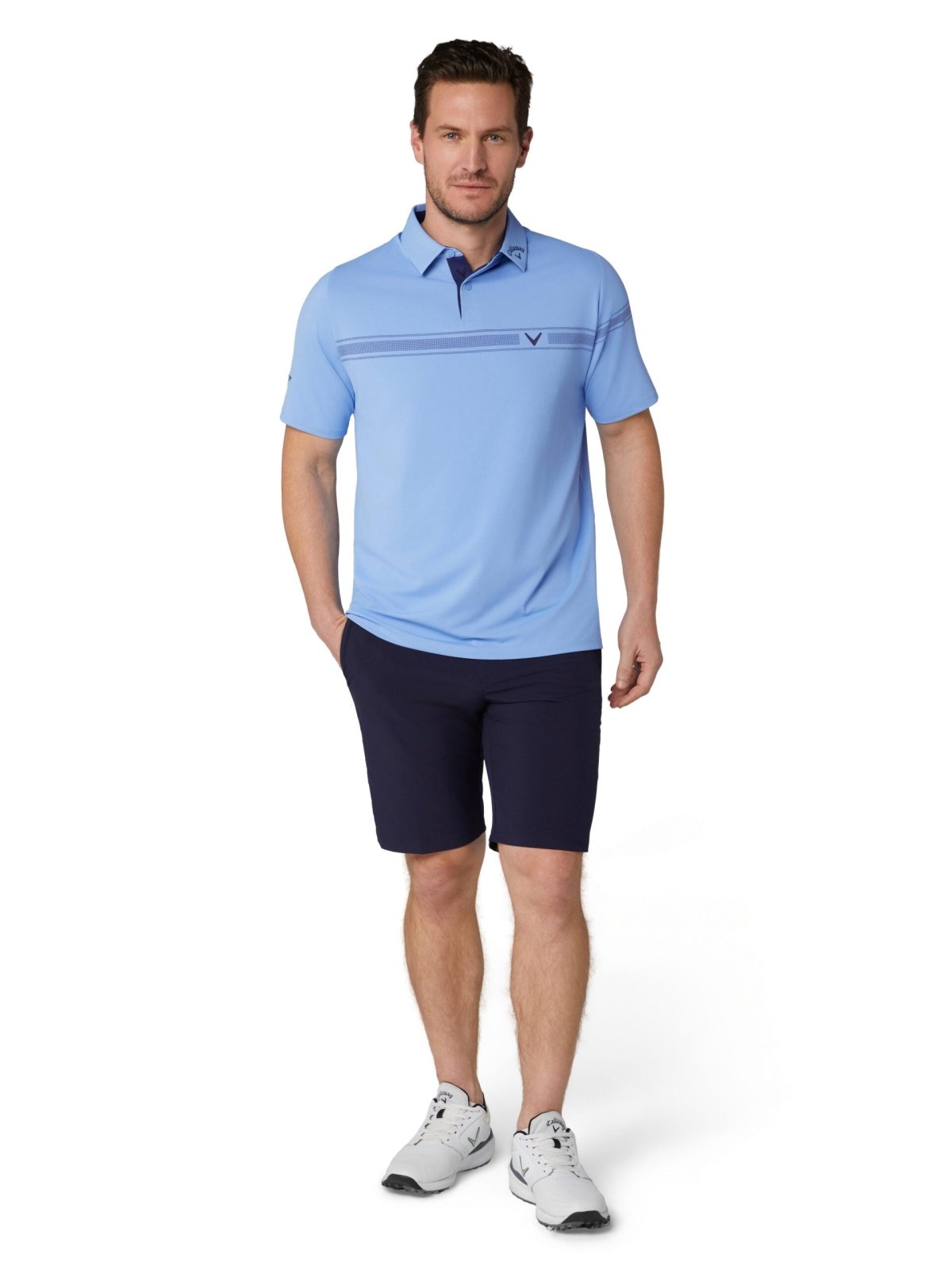 Callaway Herren Odyssey Block Golf-Polo