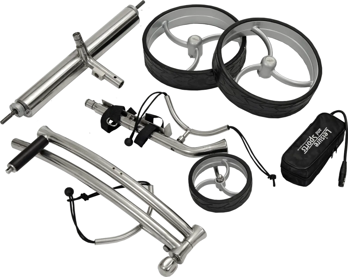 Leisure Golf Taurus Slim Line Elektrotrolley 2025 Golftrolley Elektrisch Leisure Golf