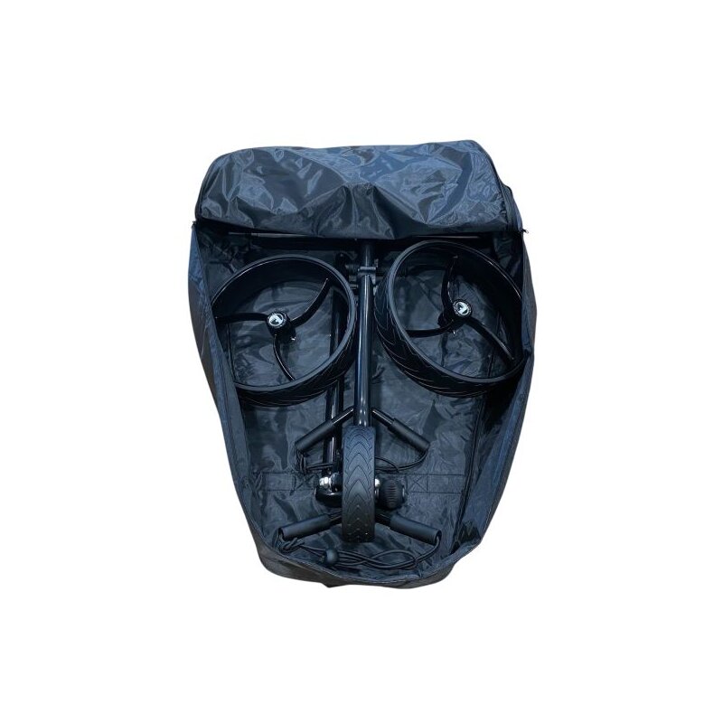 Elektro Golf Trolley Ranger Aluminium schwarz (Inkl. Zubehör) Golftrolley Elektrisch Trendgolf