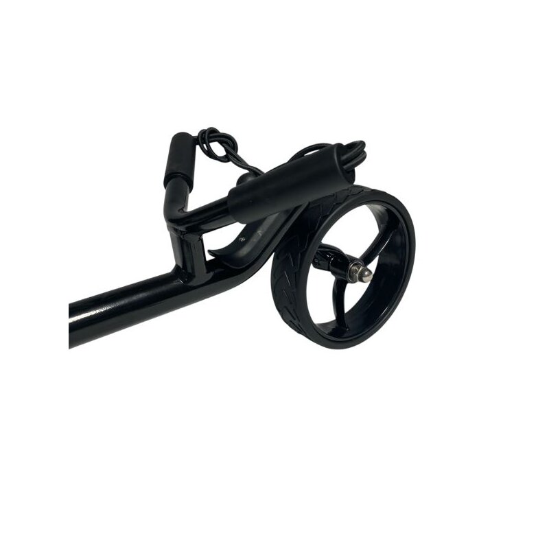 Elektro Golf Trolley Ranger Aluminium schwarz (Inkl. Zubehör) Golftrolley Elektrisch Trendgolf