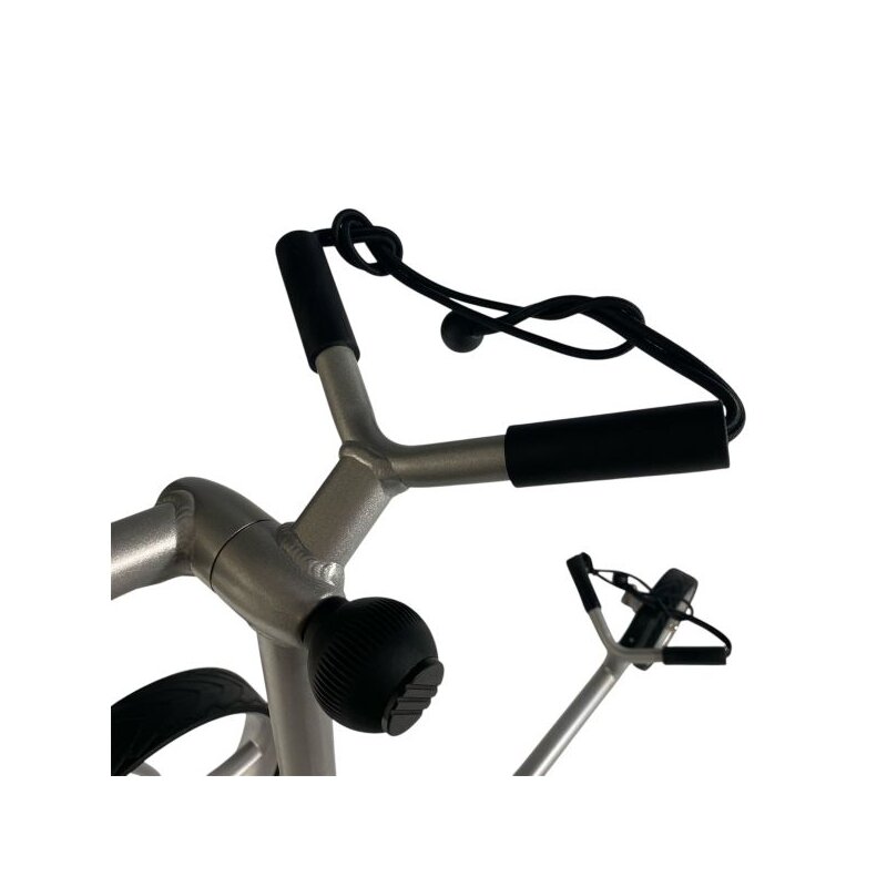 Elektro Golf Trolley Ranger Aluminium silber (inkl. Zubehör) Golftrolley Elektrisch Trendgolf