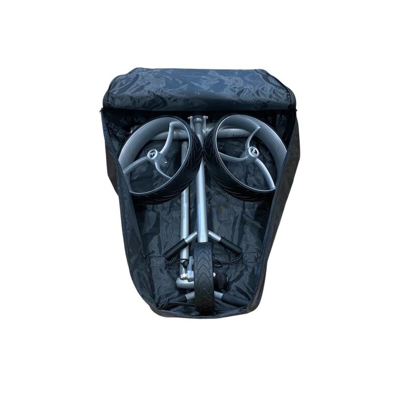 Elektro Golf Trolley Ranger Aluminium silber (inkl. Zubehör) Golftrolley Elektrisch Trendgolf