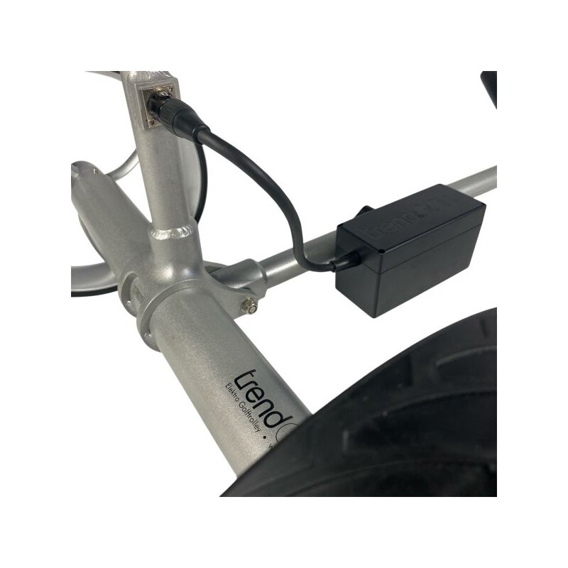 Elektro Golf Trolley Ranger Aluminium silber (inkl. Zubehör) Golftrolley Elektrisch Trendgolf