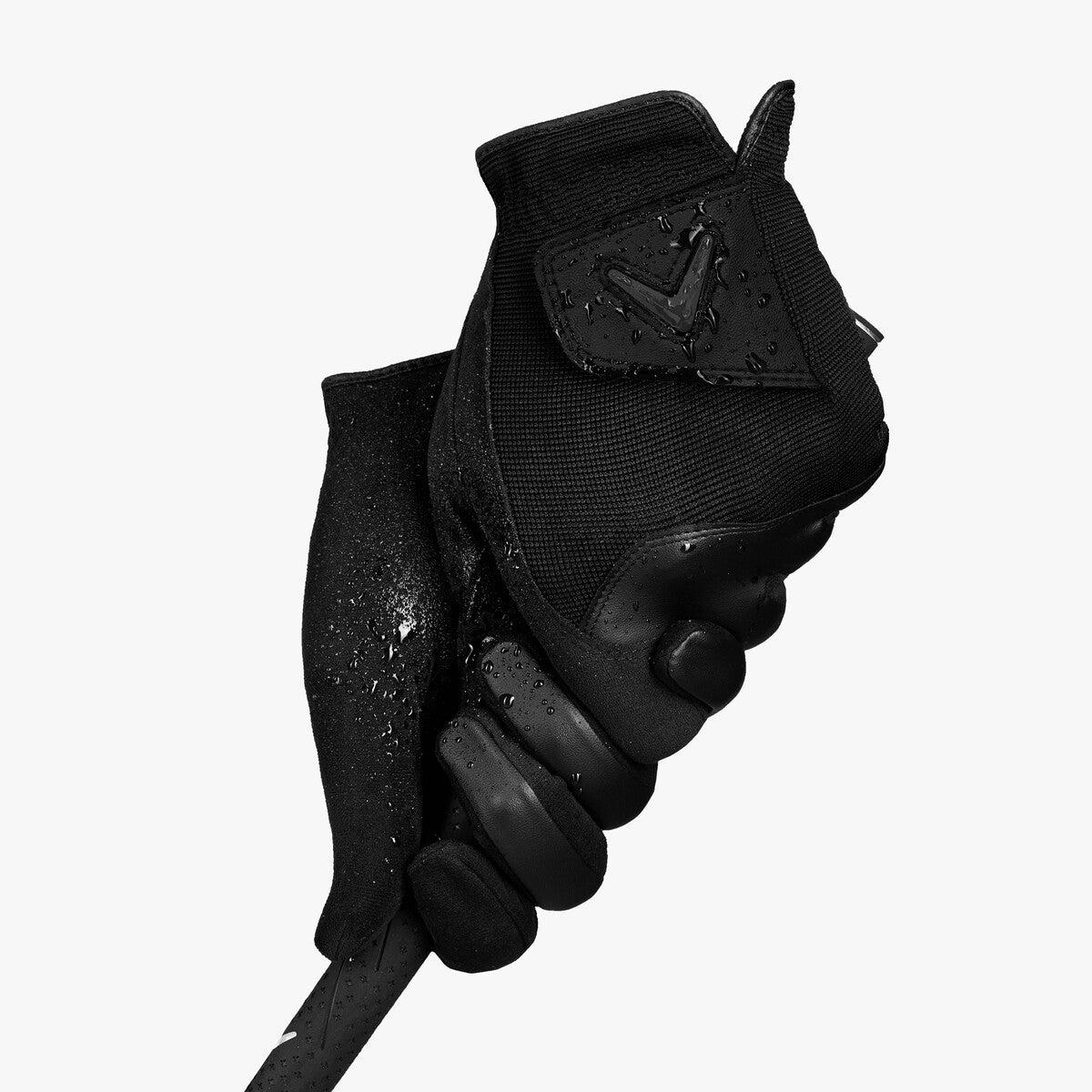 Callaway Rain Spann Golfhandschuh 2-er Pack – schwarz Golfhandschuhe Callaway