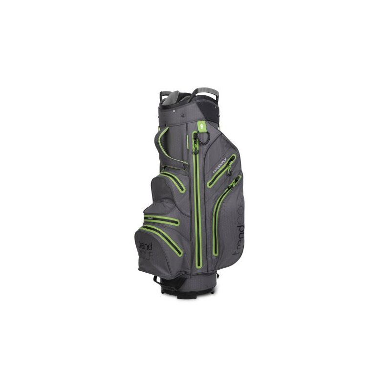 Golfbag trendGOLF Rainline Pro wasserdicht grau/grün Golfbags Wasserdicht Trendgolf
