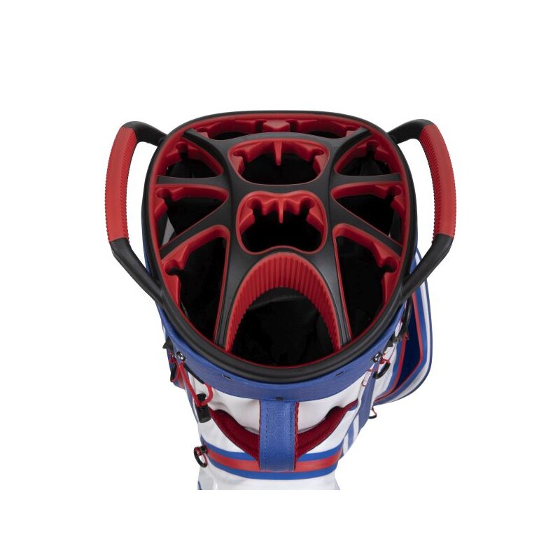 Golfbag trendGOLF Rainline Pro wasserdicht weiß/blau/rot Golfbags Wasserdicht Trendgolf