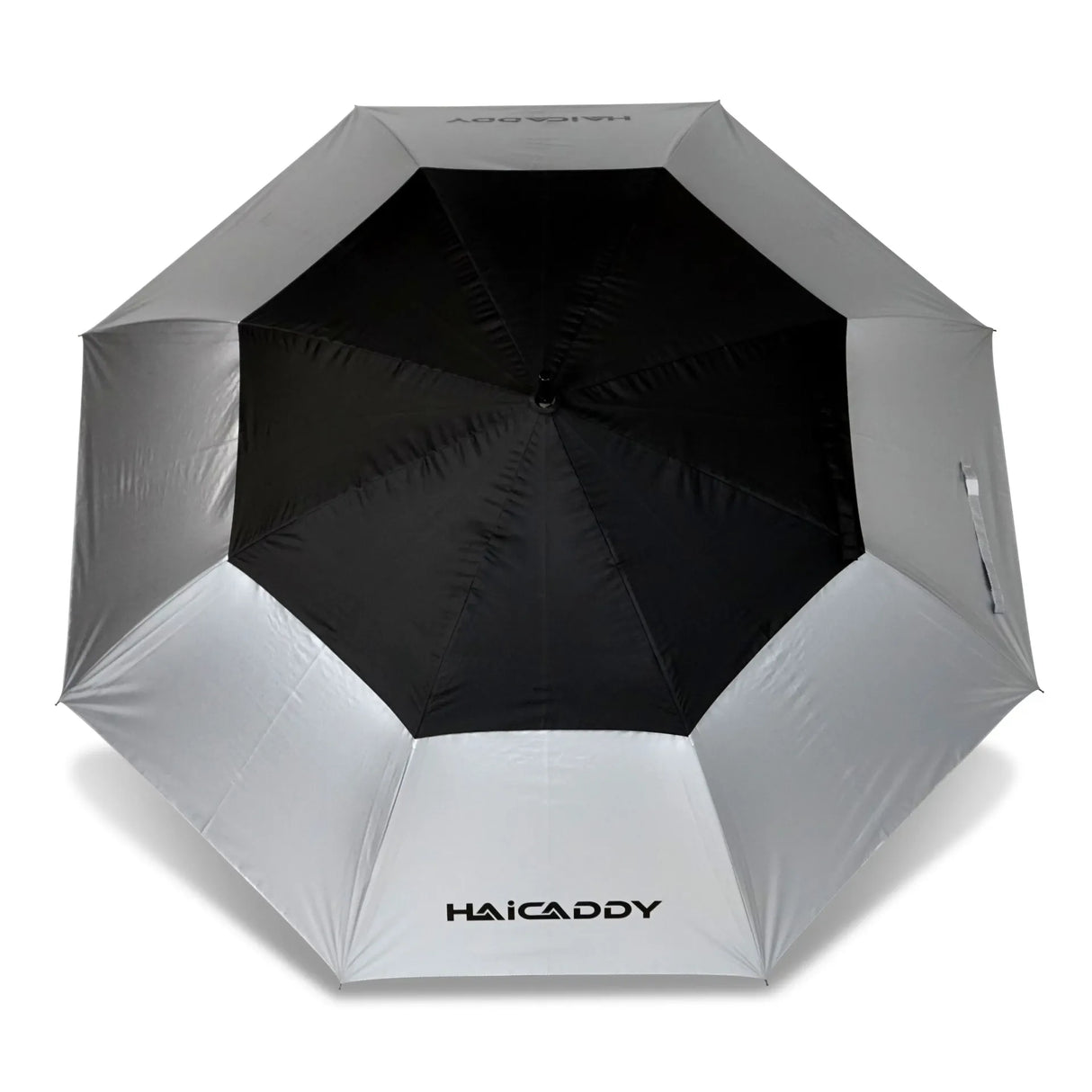 HAiCADDY ultra-light carbon UV- und Regenschirm Tourmade Silver-Black