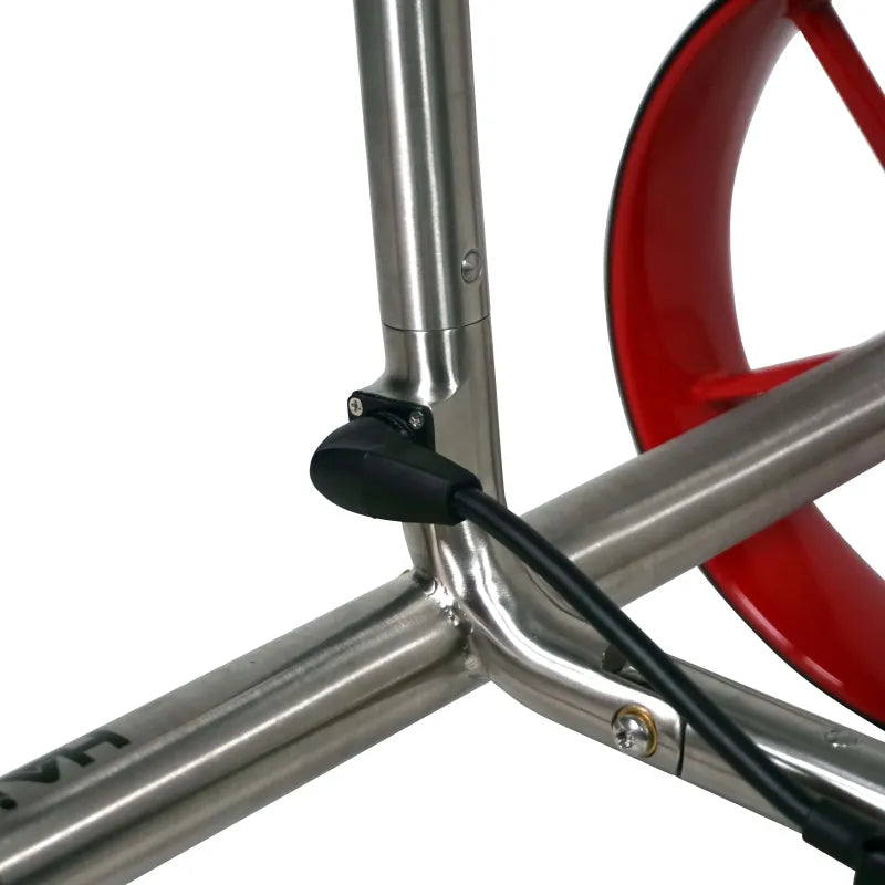 Haicaddy® HC9 Elektrocaddy - Edelstahl gebürstet Golftrolley Elektrisch Tourmade