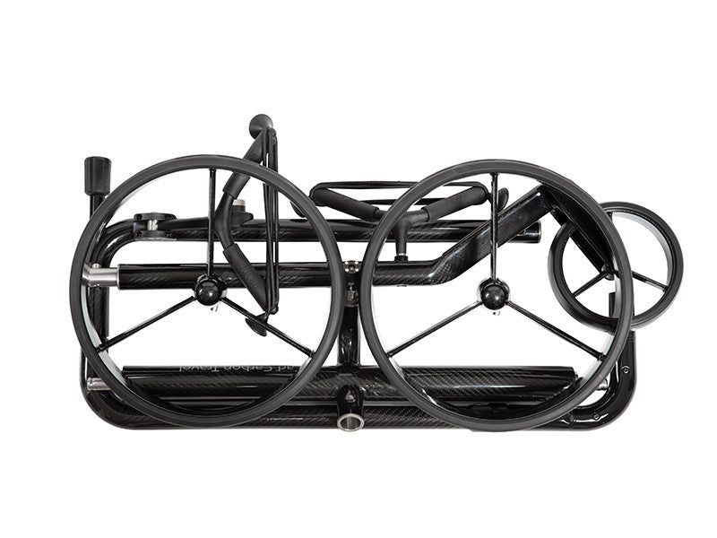 JUCAD CARBON TRAVEL 2.0, glanzend zwart (3K design)