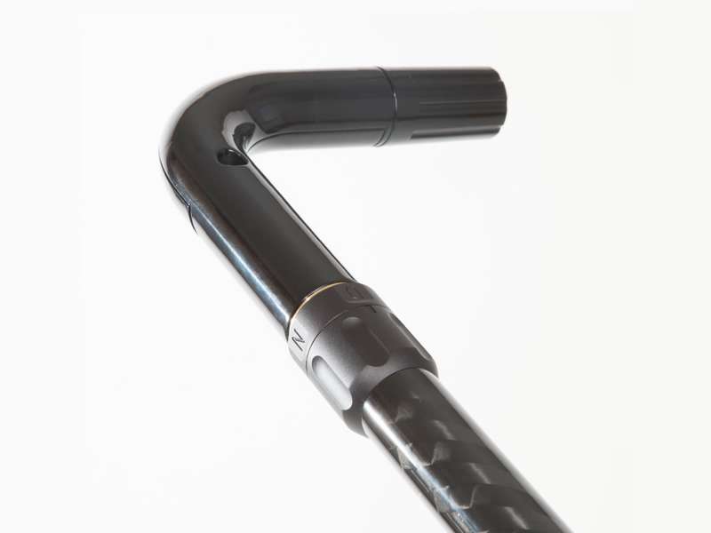 JuCad Carbon Travel 2.0 silber-schwarz Golftrolley Elektrisch Jucad Golf