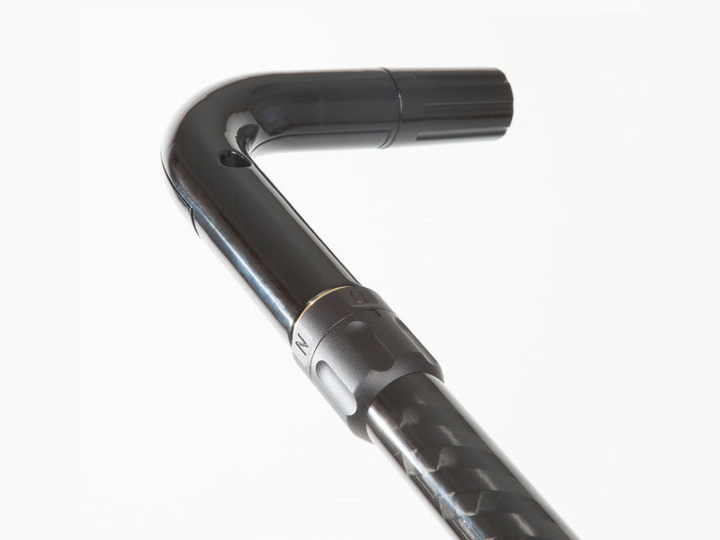 JUCAD CARBON TRAVEL 2.0, glanzend zwart (3K design)