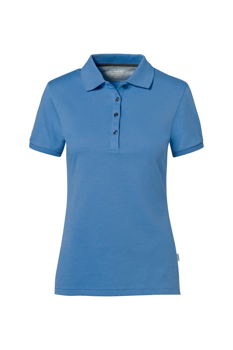 HAKRO COTTON TEC® DAMEN POLOSHIRT - Bedruckbar Damenpolo bedruckbar Hakro Malibublau XS