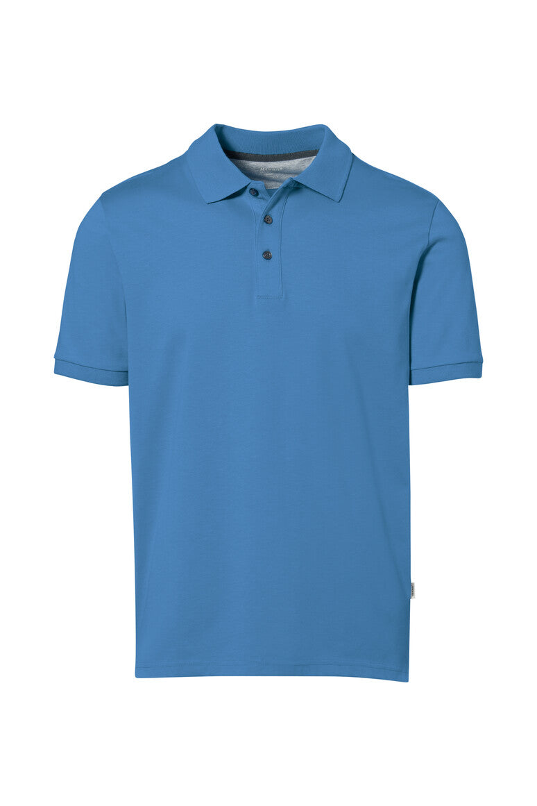 HAKRO COTTON TEC® POLOSHIRT - Bedruckbar Herrenpolo bedruckbar Hakro Malibublau XS