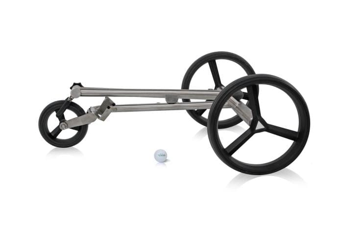 "Vorführmodell" Nitro Flat Steel Golftrolley Elektrisch PG-Powergolf