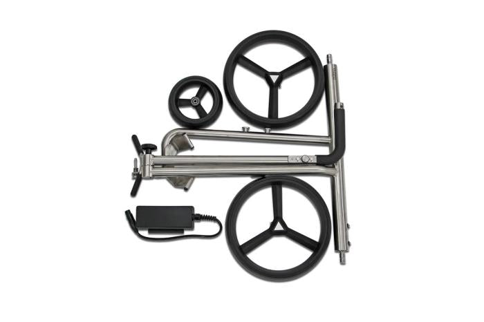 "Vorführmodell" Nitro Flat Steel Golftrolley Elektrisch PG-Powergolf