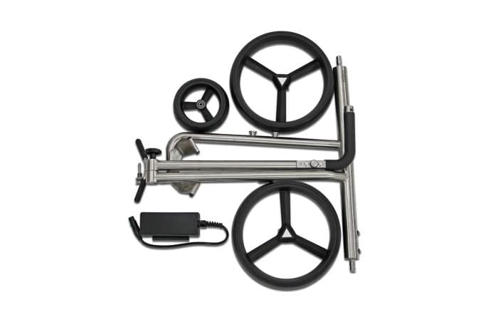 "Vorführmodell" Nitro Flat Steel Golftrolley Elektrisch PG-Powergolf