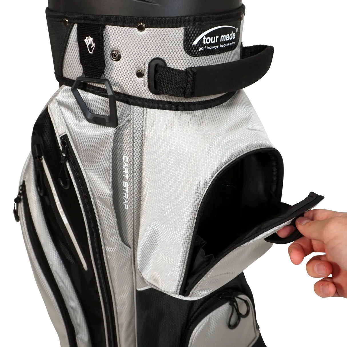 Tour Made Organizer Golfbag mit Magnettasche Cartbags Tourmade