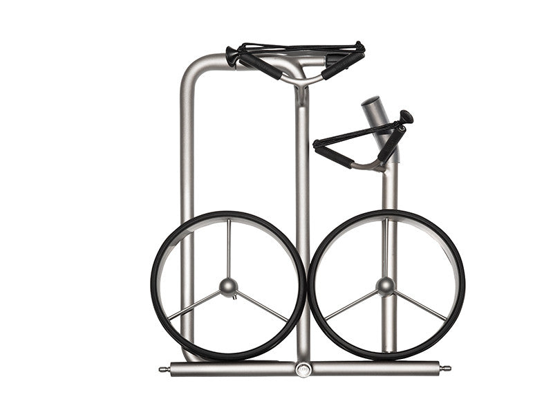 JuStar SILVER manuell 2-Rad Golftrolley Golftrolley Justar Golf