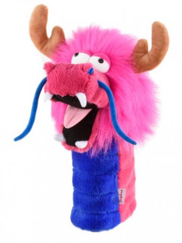 Daphnes Headcovers für Driver & Fairway - Pink Dragon Daphnes Golf