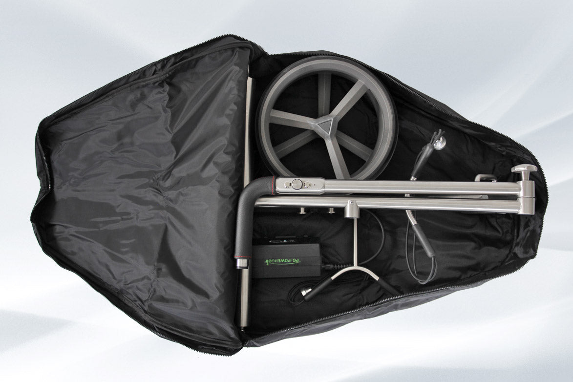 PG-Powergolf SteelCad Zorro Click Elektrotrolley Lithium-Ionen-Akku 45+ Loch (Inkl. Zubehör) Golftrolley Elektrisch PG-Powergolf