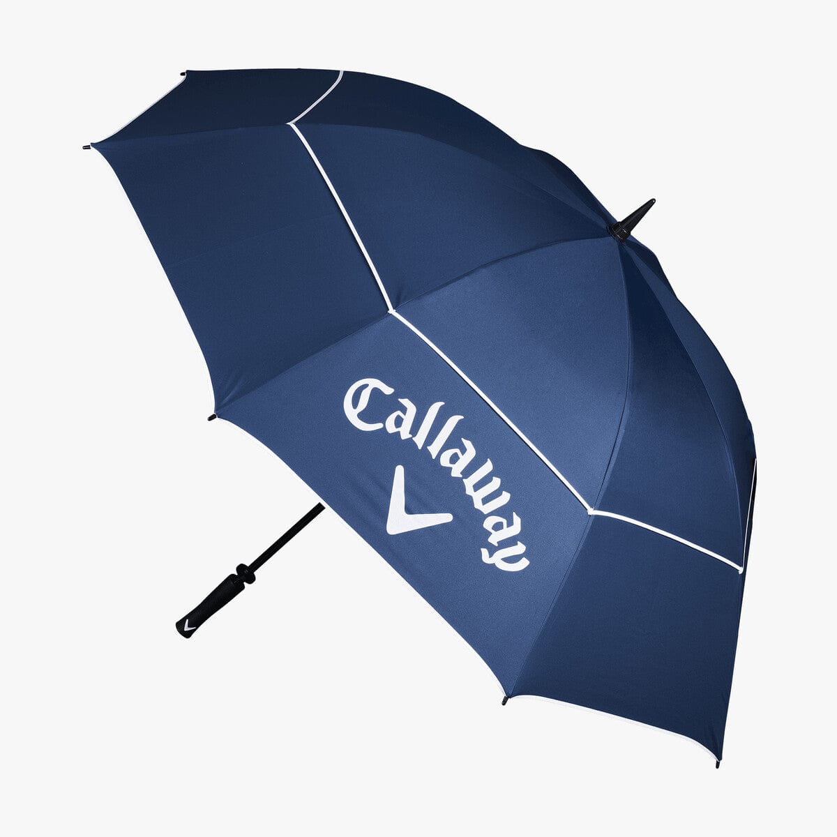 Callaway Shield 64" Umbrella Regenschirme Callaway marineblau-weiß