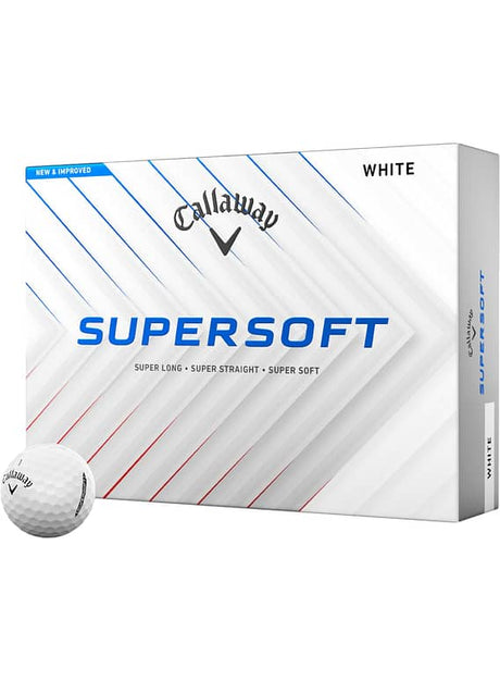 Callaway Supersoft Golfbälle - weiß - 12er Pack Golfbälle Callaway