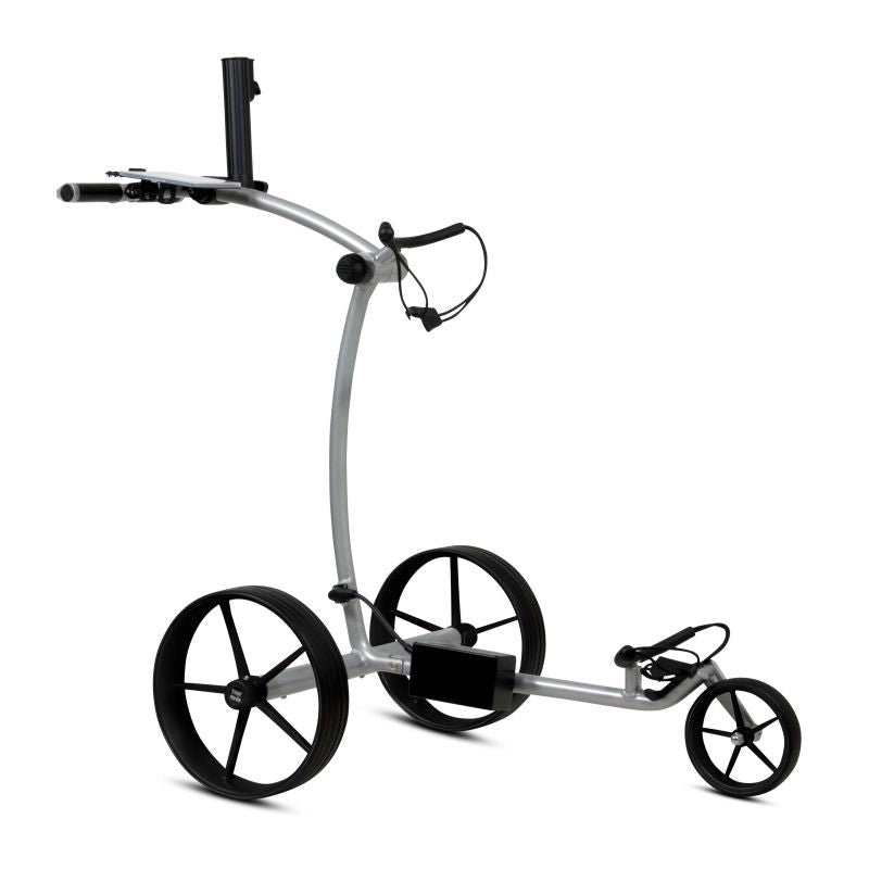 Tour Made RT-670S - Silber Golftrolley Elektrisch Tourmade Schwarz