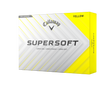 Callaway Supersoft Golfbälle - gelb - 12er Pack Golfbälle Callaway