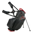 Big Max Aqua Hybrid 4 Standbag + Cartbag Big Max Black-Charcoal-Red