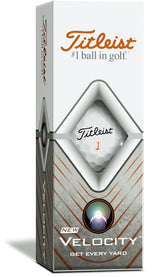 Titleist Velocity Golfball bedruckbar Titleist Golf