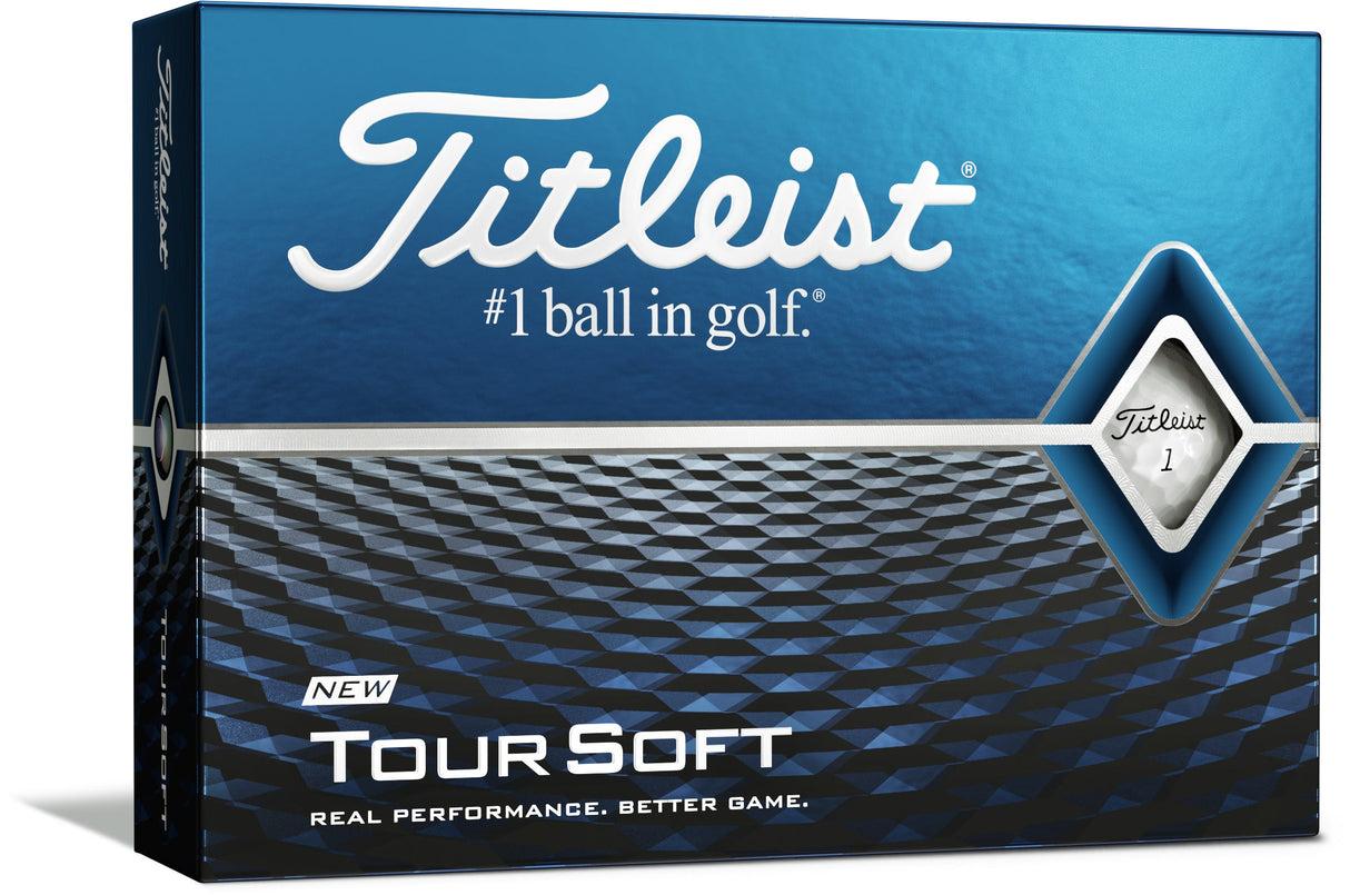 Titleist Tour Soft Golfball weiß bedruckbar Titleist Golf