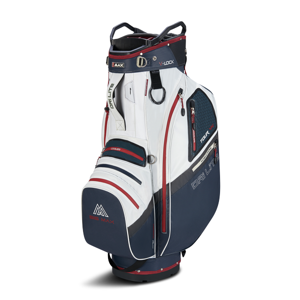 Big Max Dri Lite V-4 Cartbag Big Max Blueberry-White-Merlot
