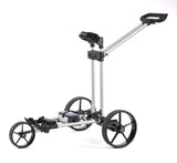 Flat Cat Ahead E-Trolley 2025 Golftrolley Elektrisch Flat Cat Golf silver