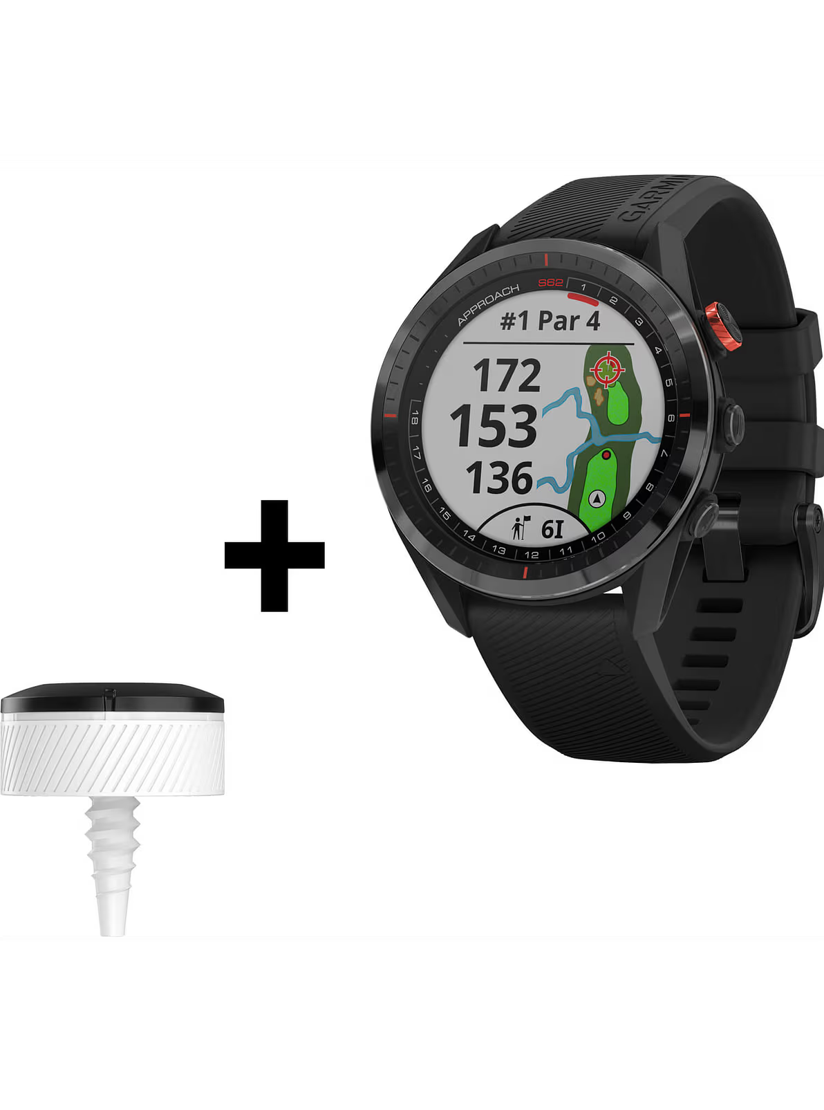 Garmin Approach S62 CT10 Bundle