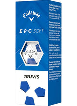 Callaway ERC Soft Truvis Golfbälle - blau - 12er Pack Golfbälle Callaway