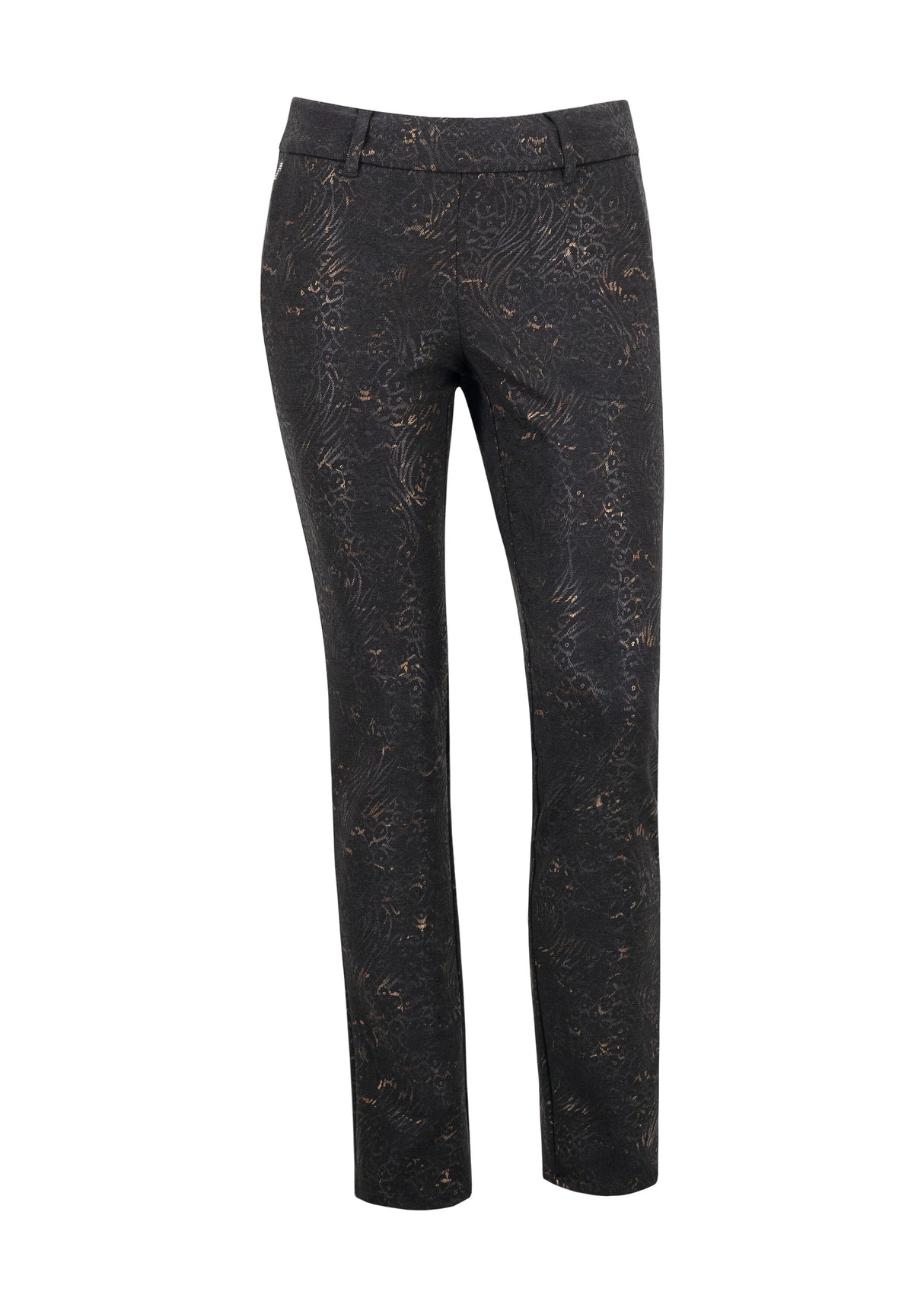 Alberto Golfhose LUCY – Golden Jersey Print