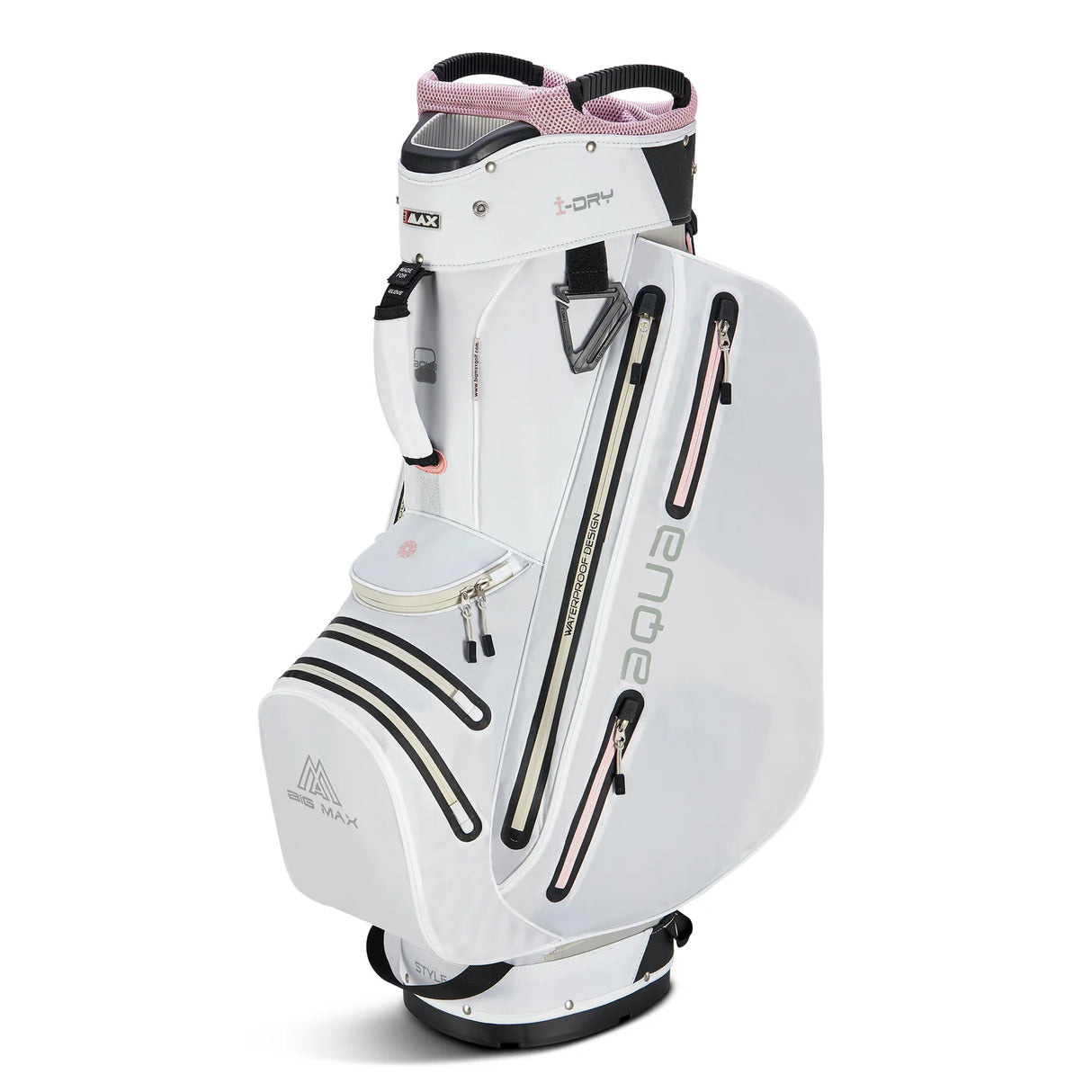 Big Max Aqua Style 4 Cartbag Big Max White-Pink