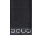 AQUA Trifold Towel - 6er Pack Big Max Black-Charcoal