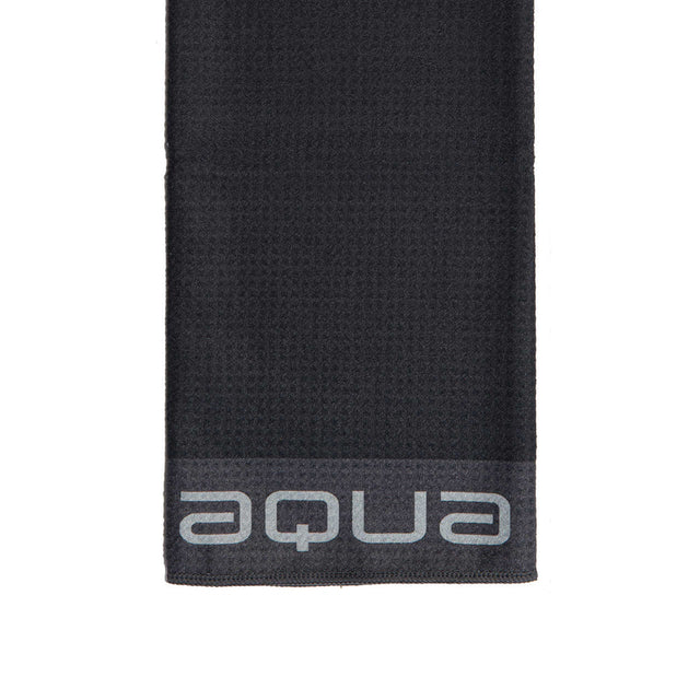 AQUA Trifold Towel - 6er Pack Big Max Black-Charcoal