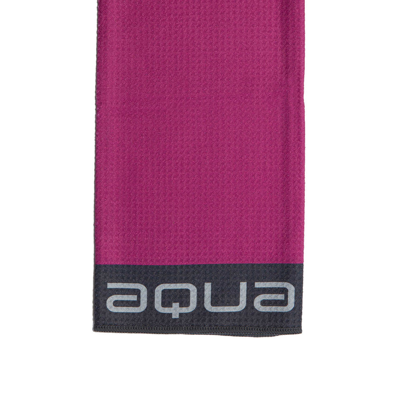 AQUA Trifold Towel - 6er Pack Big Max Fuchsia Charcoal