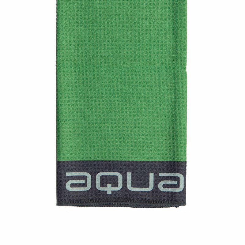 AQUA Trifold Towel - 6er Pack Big Max Lime-Charcoal